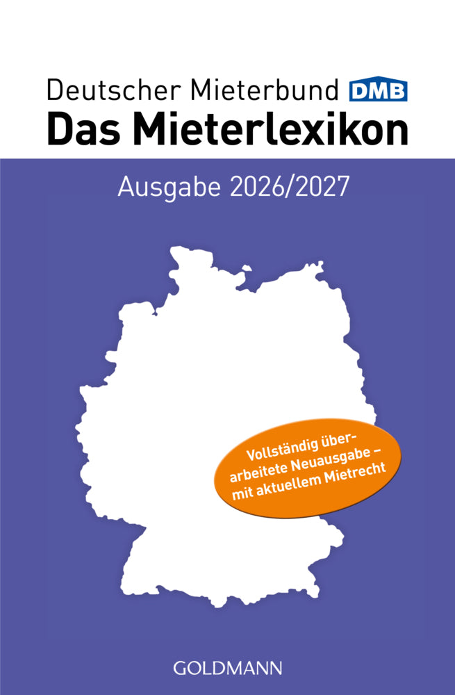 Das Mieterlexikon - Ausgabe 2026/2027 (Deutscher Mieterbund Verlag Gmbh)