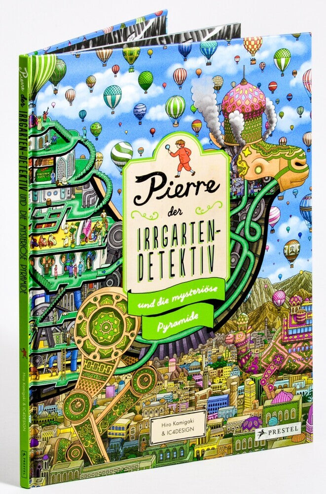 Pierre, der Irrgarten-Detektiv, und die mysteriöse Pyramide (Hiro Kamigaki)