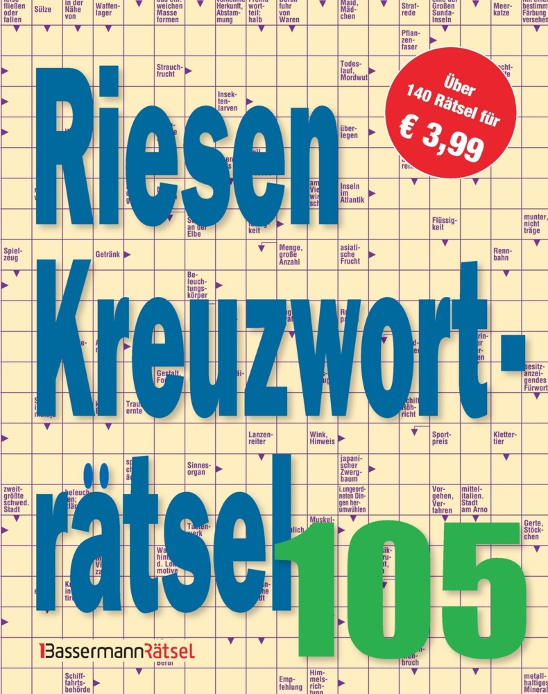 Riesen-Kreuzworträtsel 105 (Eberhard Krüger)
