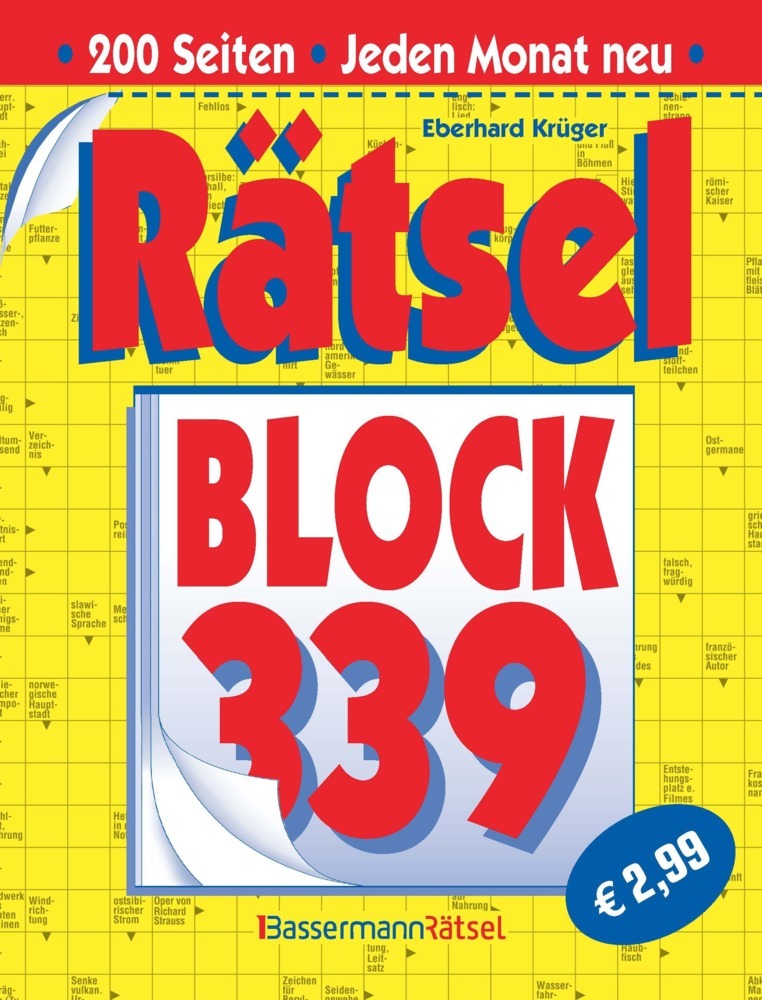 Rätselblock 339 (Eberhard Krüger)