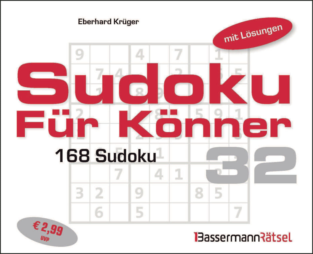 Sudoku für Könner 32 (Eberhard Krüger)
