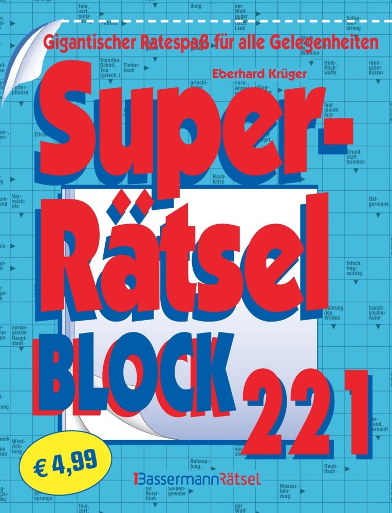 Superrätselblock 221 (Eberhard Krüger)