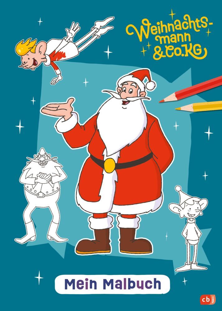 Weihnachtsmann & Co. KG - Mein Malbuch