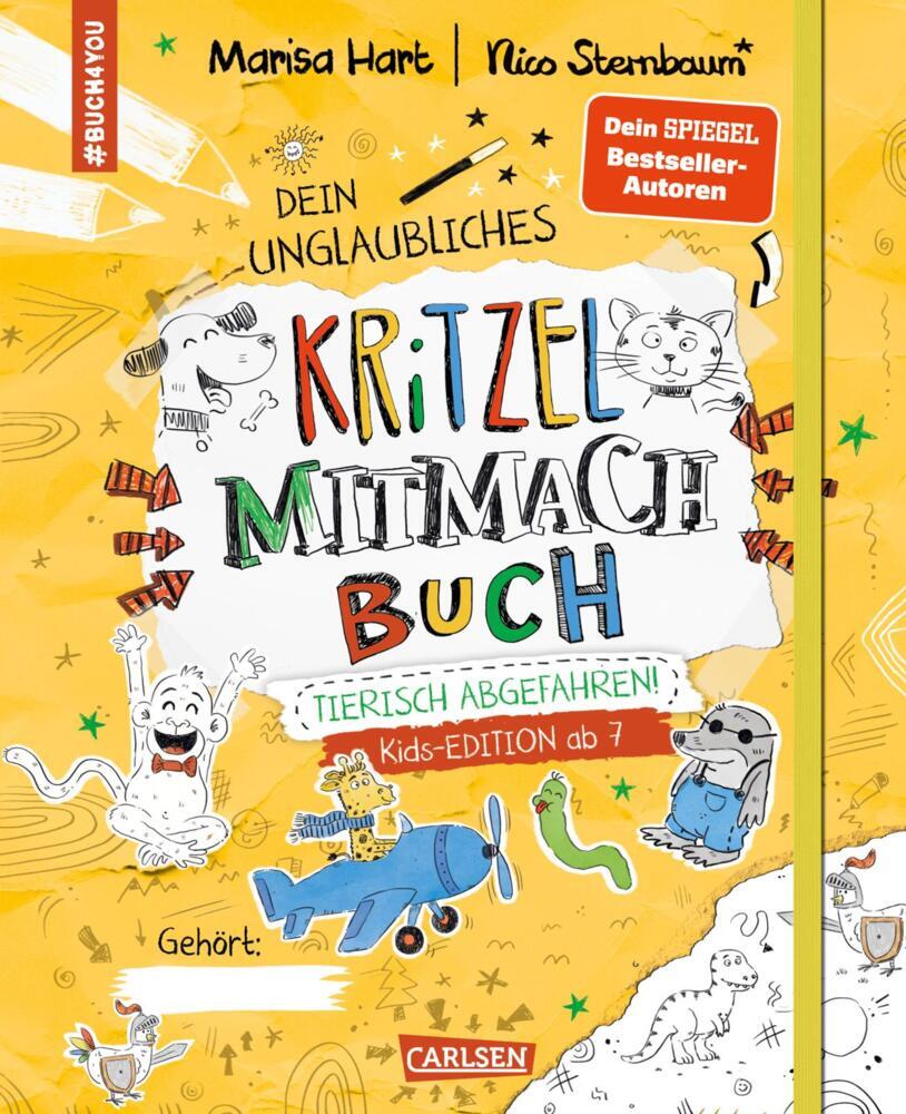 #buch4you: Dein unglaubliches Kritzel-Mitmach-Buch (Marisa Hart)