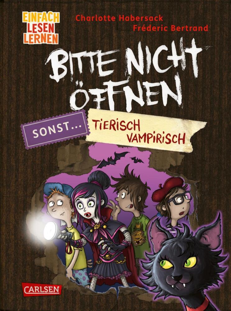 Bitte nicht öffnen, sonst ... 3: Tierisch vampirisch! (Charlotte Habersack)