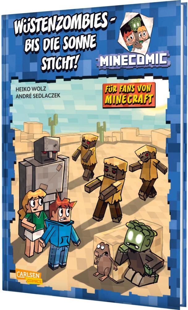Wüstenzombies - bis die Sonne sticht! Für Fans von Minecraft (Heiko Wolz)