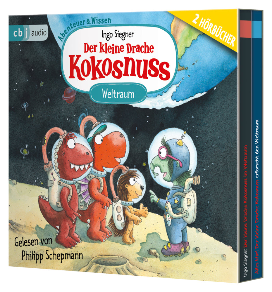Der kleine Drache Kokosnuss - Abenteuer & Wissen - Weltraum, 2 Audio-CD (Ingo Siegner)