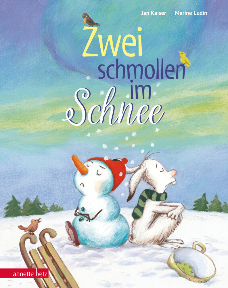 Zwei schmollen im Schnee (Jan Kaiser)