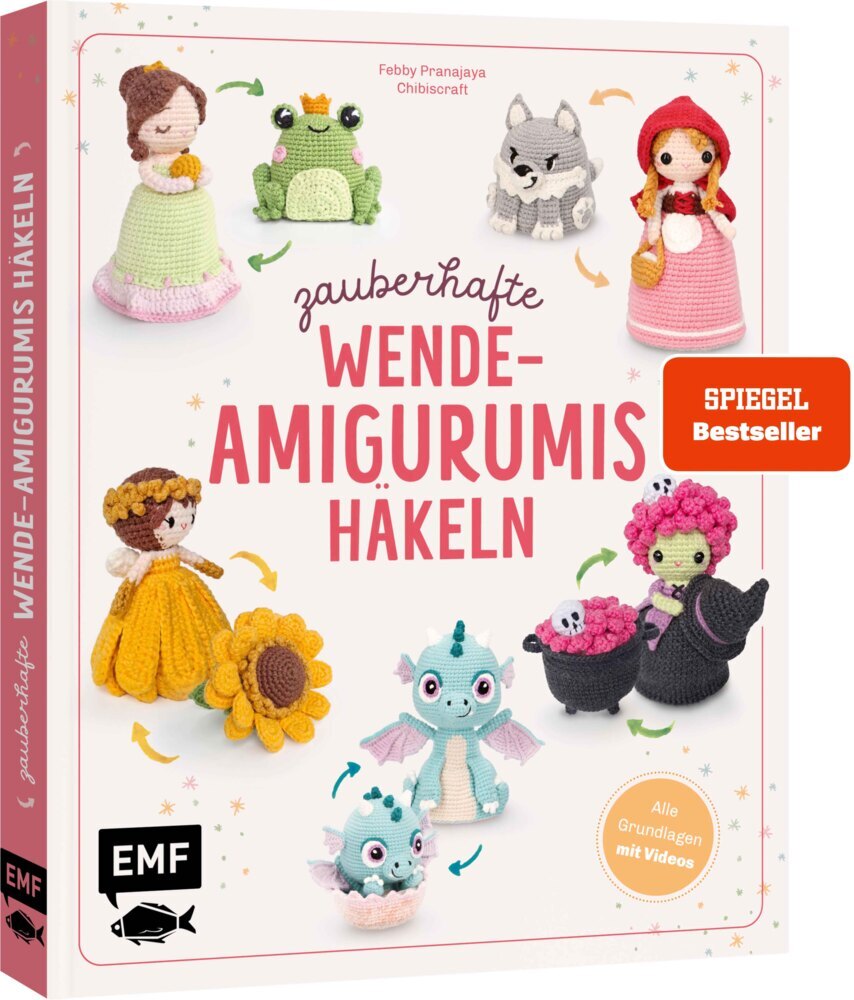 Zauberhafte Wende-Amigurumis häkeln mit @chibiscraft (Febby Pranajaya)