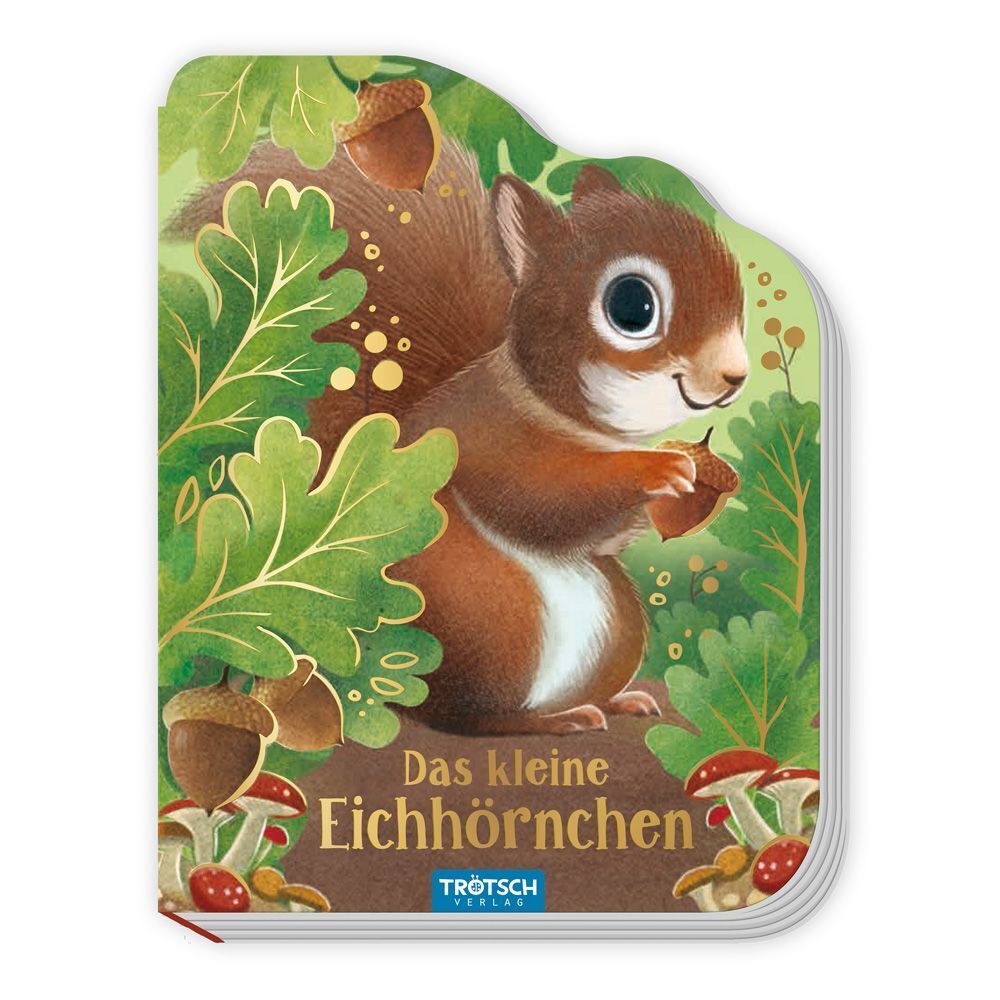 TRÖTSCH - Pappenbuch Das kleine Eichhörnchen| Ab 1 Jahr (Trötsch Verlag Gmbh & Co.Kg)