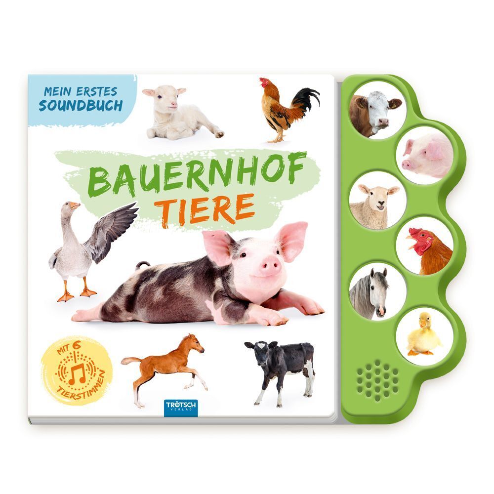 TRÖTSCH - Soundbuch Mein erstes Soundbuch Bauernhoftiere| Ab 2 Jahren (Trötsch Verlag Gmbh & Co.Kg)