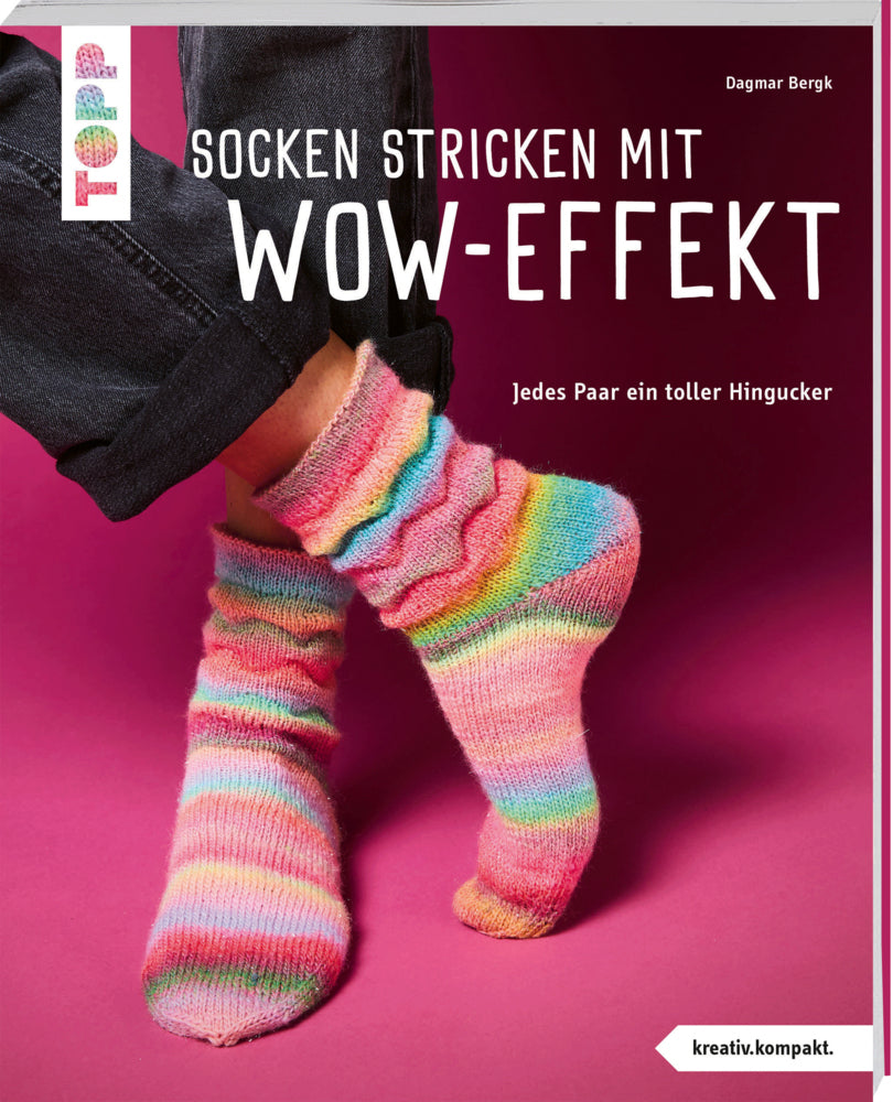 Socken stricken mit Wow-Effekt (kreativ.kompakt.) (Dagmar Bergk)