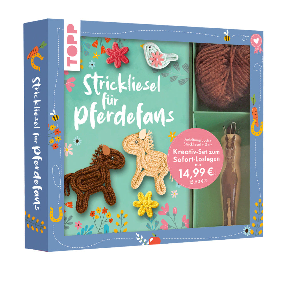 Kreativ-Set Strickliesel für Pferdefans (Anja Ritterhoff)