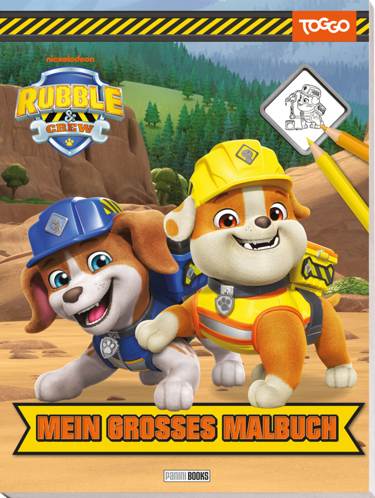 Rubble & Crew: Mein großes Malbuch (Panini)