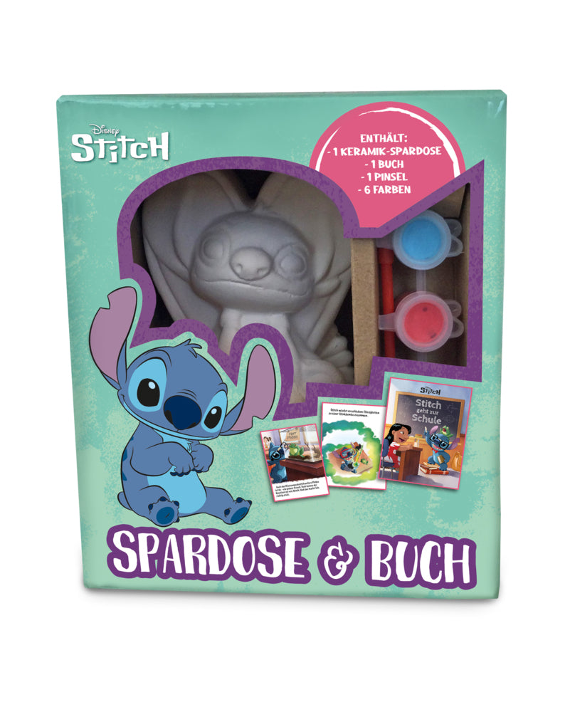 Disney Stitch: Spardose & Buch (Disney)