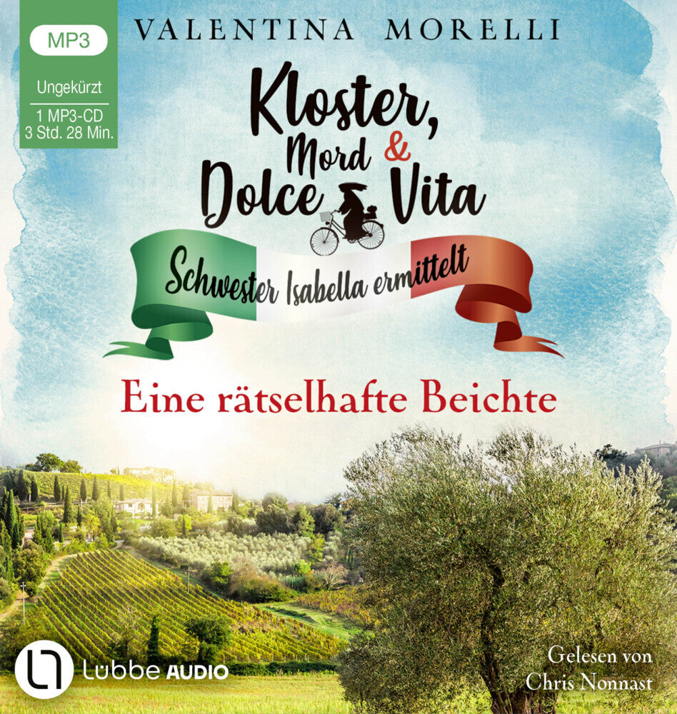 Kloster, Mord und Dolce Vita - Eine rätselhafte Beichte, 1 Audio-CD, 1 MP3 (Valentina Morelli)