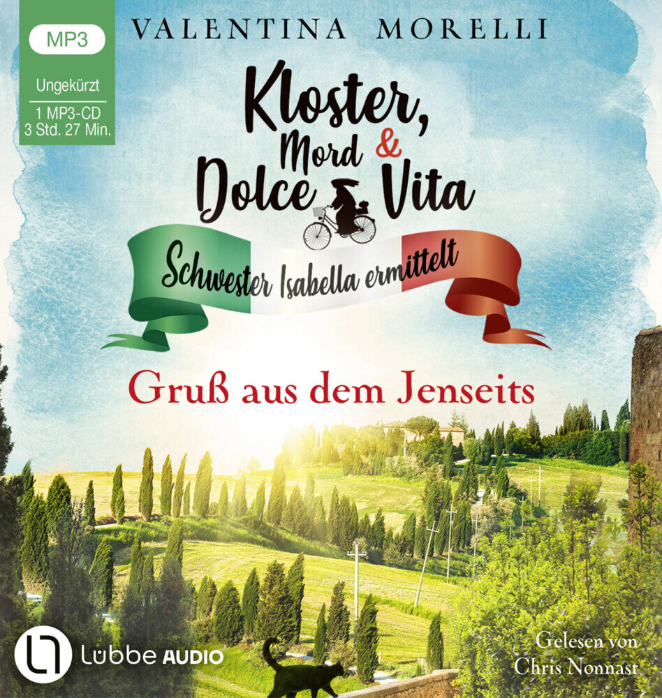 Kloster, Mord und Dolce Vita - Gruß aus dem Jenseits, 1 Audio-CD, 1 MP3 (Valentina Morelli)