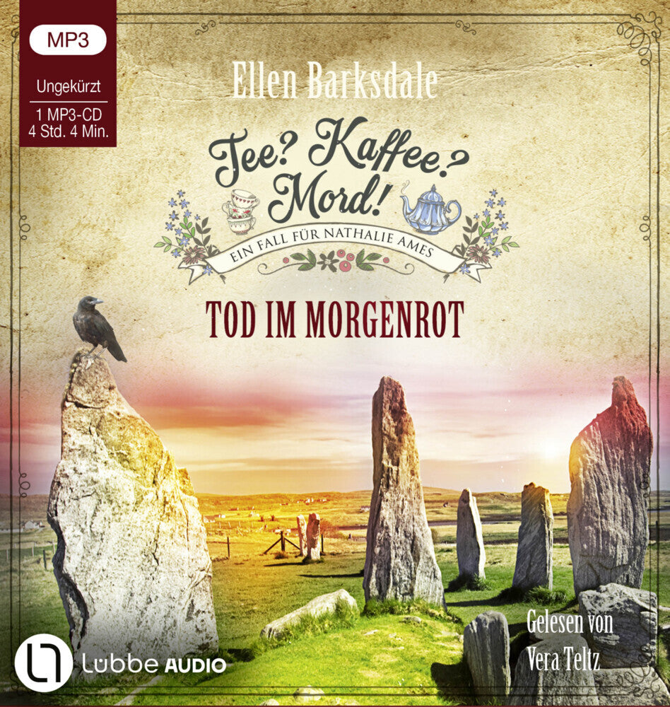Tee? Kaffee? Mord! - Tod im Morgenrot, 1 Audio-CD, 1 MP3 (Ellen Barksdale)