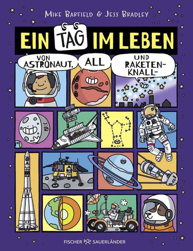 Ein Tag im Leben von Astronaut, All und Raketenknall (Mike Barfield)
