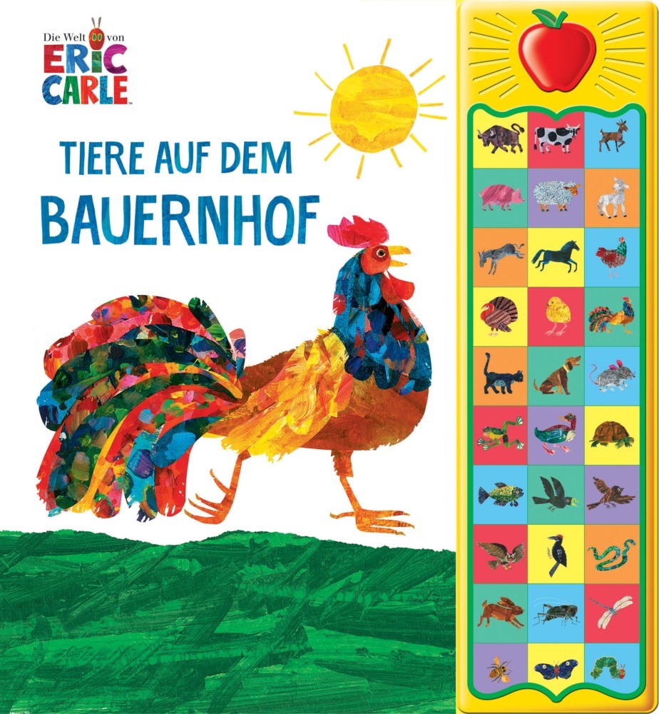 Eric Carle - Tiere auf dem Bauernhof - 30-Button-Soundbuch - Hardcover-Buch mit 30 Geräuschen (Phoenix International Publications Germany Gmbh)
