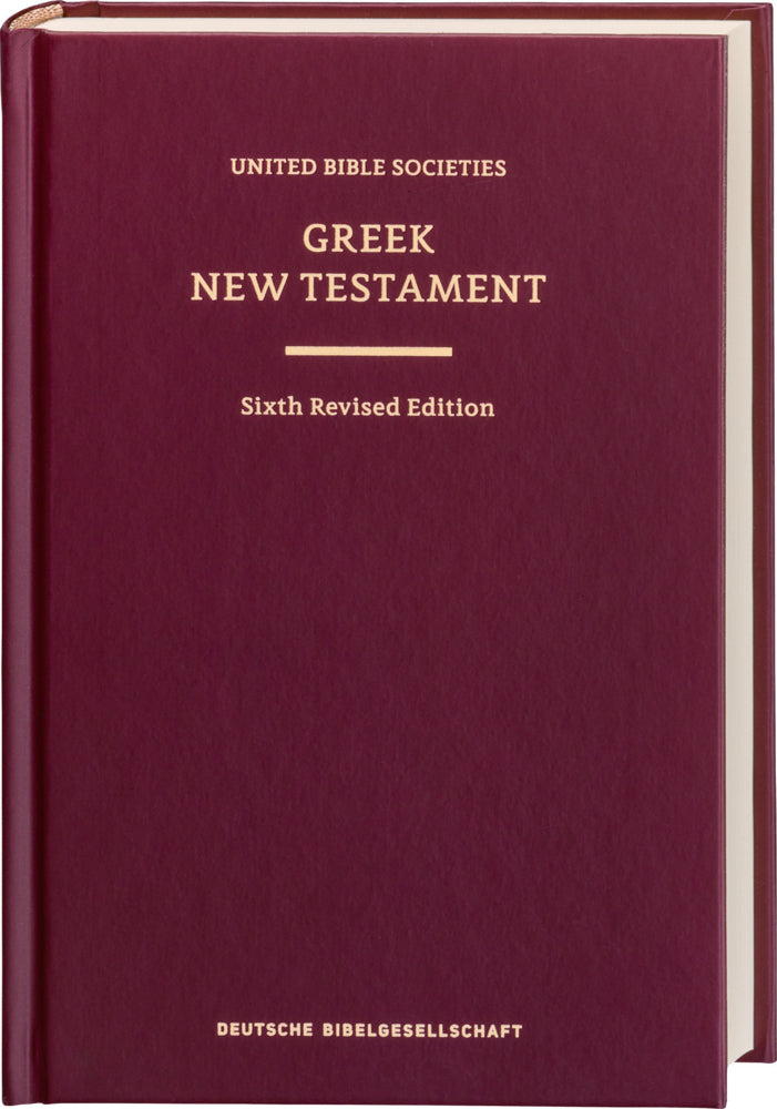 Greek New Testament GNT6. Standardausgabe (Münster Institut Für Neutestamentliche Textforschung)