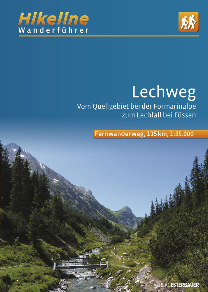 Wanderführer Fernwanderweg Lechweg (Verlag Esterbauer Gmbh)