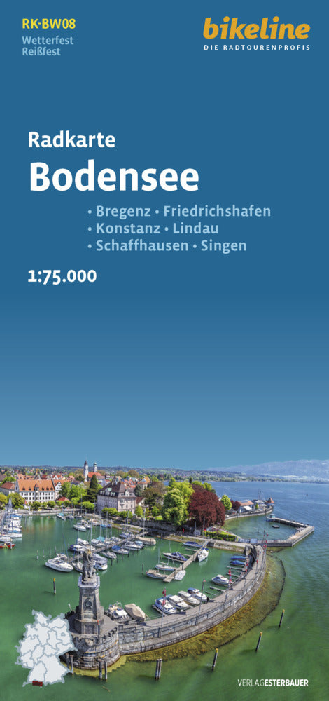 Radkarte Bodensee (RK-BW08) (Verlag Esterbauer Gmbh)