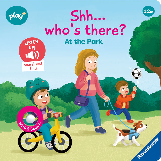 Play+ Shh ... Who's there? At the Park (sound book) (Maria Höck)