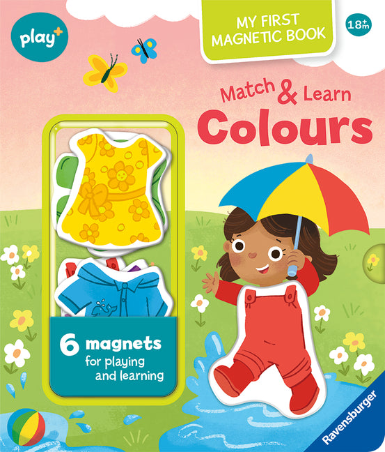 Play+ My first Magnetic Book: Match and Learn Colours (Kathrin Lena Orso)