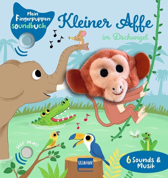 Mein Fingerpuppen-Soundbuch - Kleiner Affe im Dschungel (Émilie Collet)