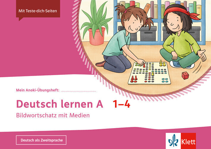 Deutsch lernen A-D 1-4, m. 1 Beilage