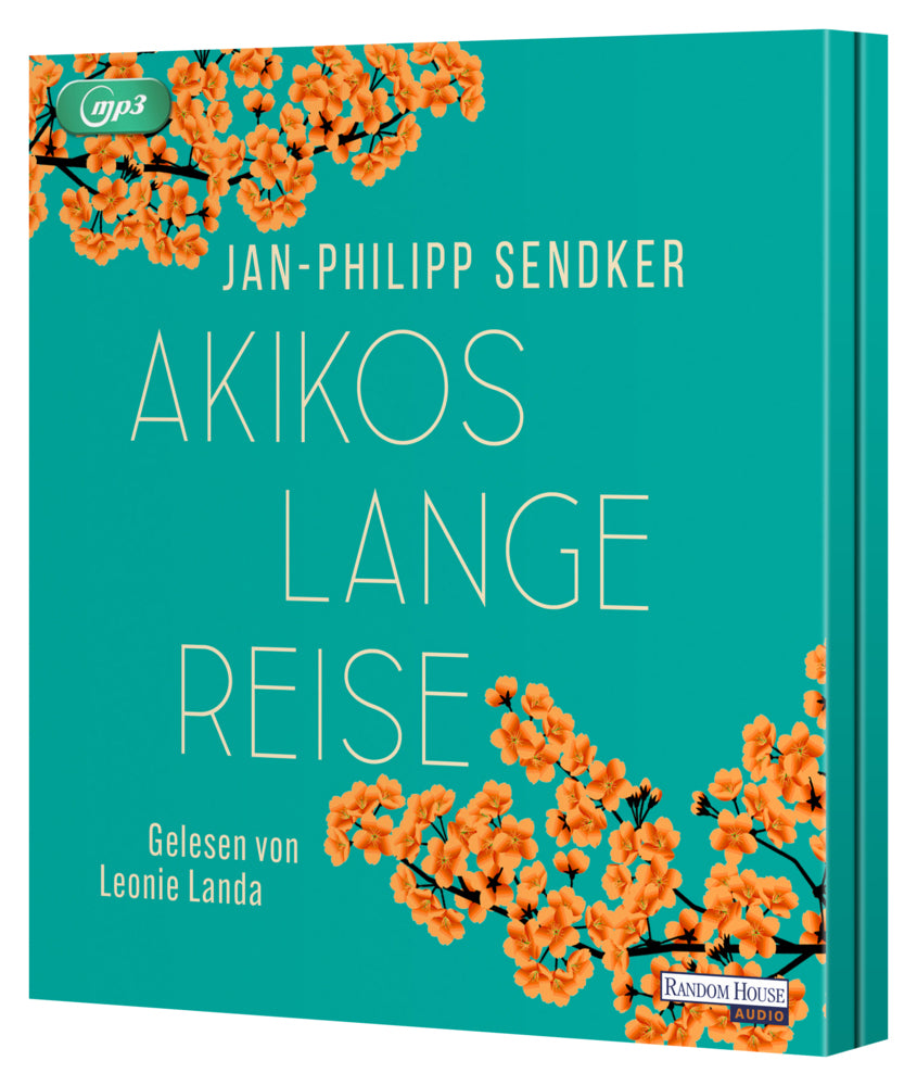 Akikos lange Reise, 2 Audio-CD, 2 MP3 (Jan-Philipp Sendker)