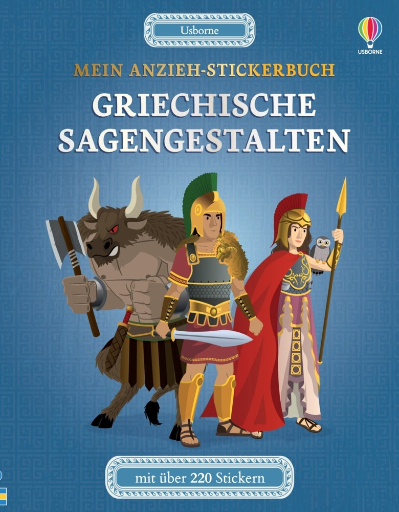 Mein Anzieh-Stickerbuch: Griechische Sagengestalten (Lisa Jane Gillespie)