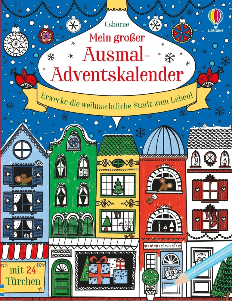 Mein großer Ausmal-Adventskalender (Mary Cartwright)