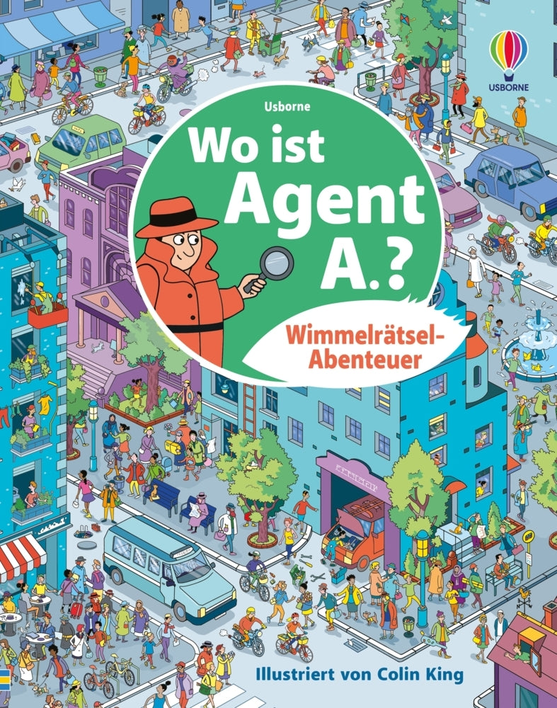Wimmelrätsel-Abenteuer: Wo ist Agent A.? (Alex Frith)
