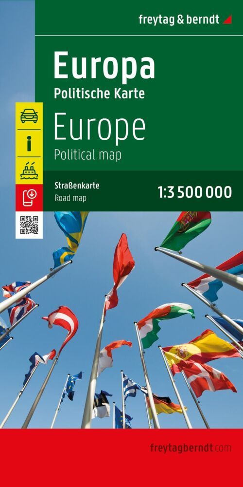 freytag & berndt Straßenkarte Europa politisch 1:3, 5 Mio.