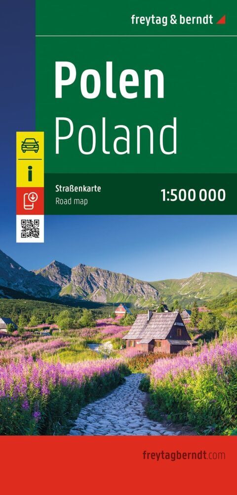 freytag & berndt Straßenkarte Polen 1:500.000