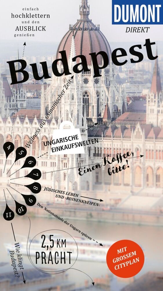 DUMONT direkt Reiseführer Budapest (Matthias Eickhoff)