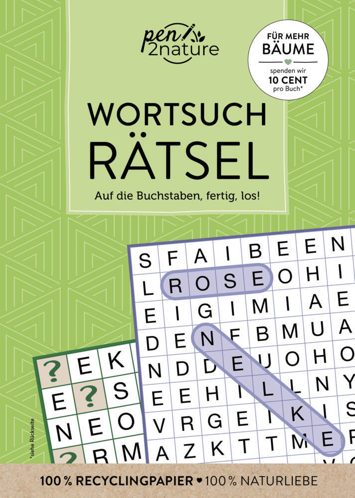 Wortsuchrätsel I Über 250 Rätsel (Pen2Nature)