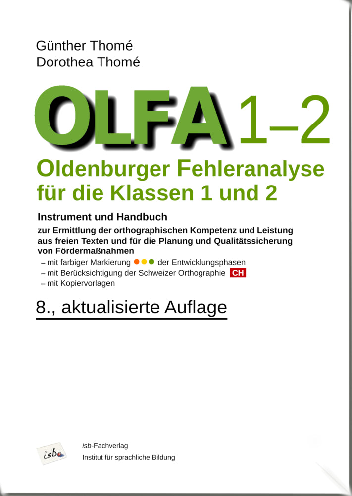 OLFA 1-2: Oldenburger Fehleranalyse für die Klassen 1 und 2. (Günther Thomé)