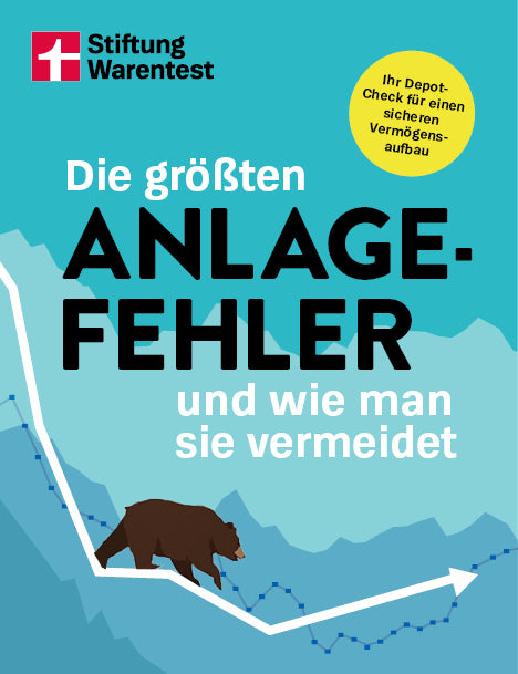 Die größten Anlagefehler und wie man sie vermeidet (Stiftung Warentest)