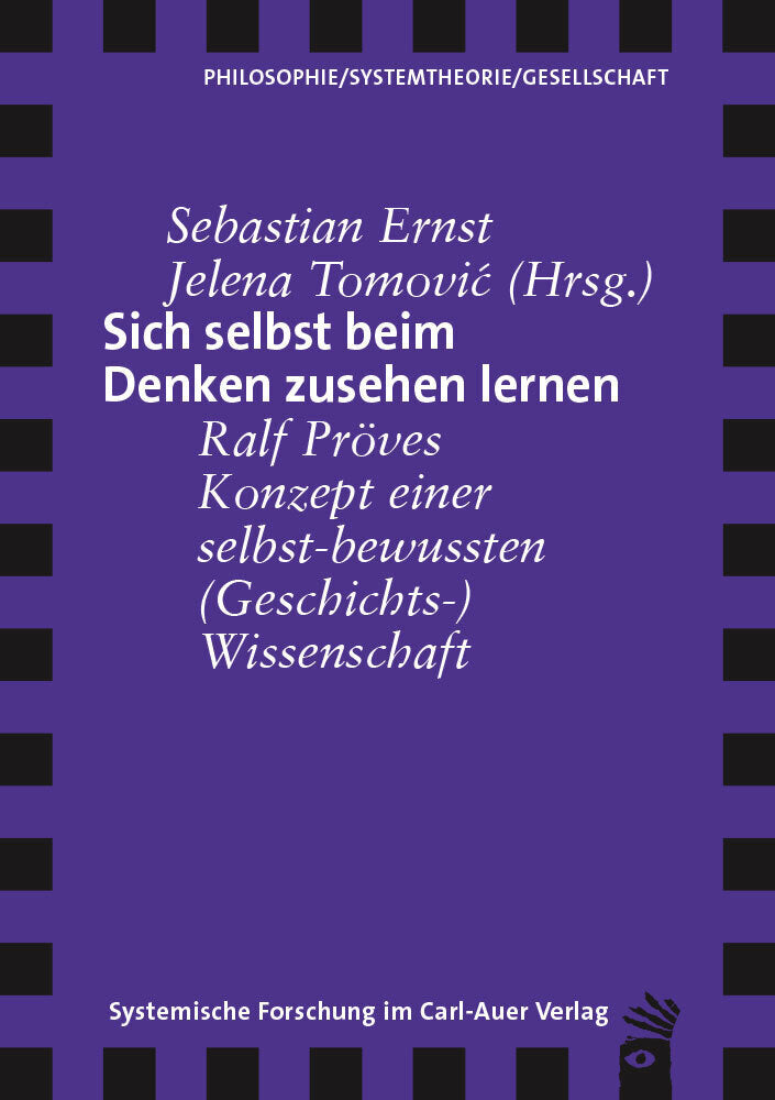 Sich selbst beim Denken zusehen lernen (Sebastian Ernst)