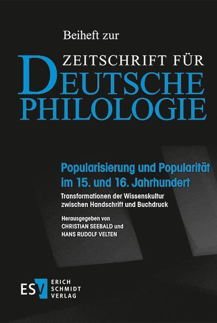 Popularisierung und Popularität im 15. und 16. Jahrhundert (Christian Seebald)