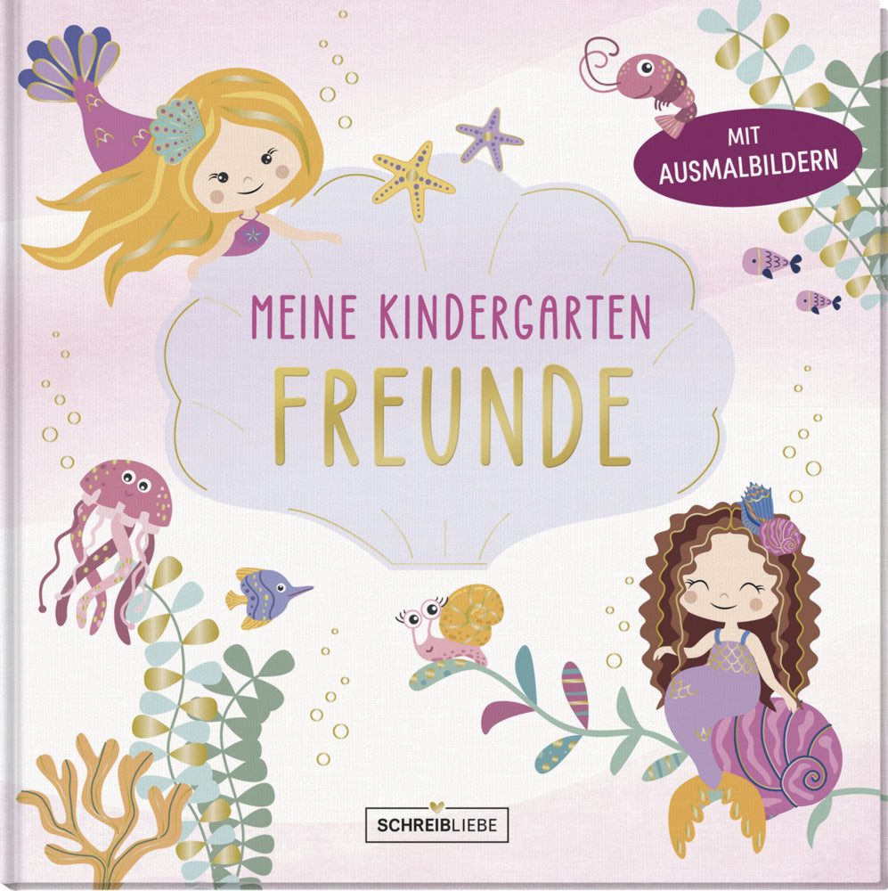 Kindergarten Freundebuch Meerjungfrau (Korsch Verlag)