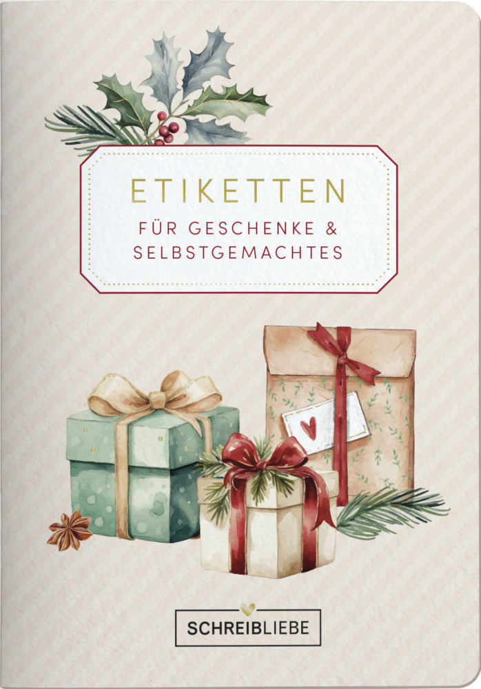 Etikettenbuch Weihnachten (Korsch Verlag)