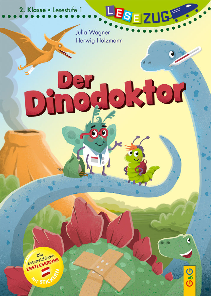 LESEZUG/2. Klasse - Lesestufe 1: Der Dinodoktor (Julia Wagner)