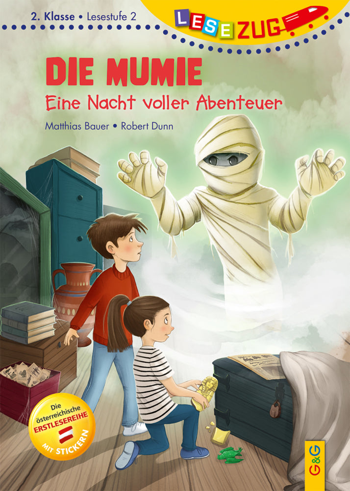 LESEZUG/2. Klasse - Lesestufe 2: Die Mumie - Eine Nacht voller Abenteuer (Matthias Bauer)