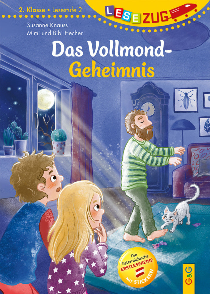 LESEZUG/2. Klasse - Lesestufe 2: Das Vollmond-Geheimnis (Martin Selle)
