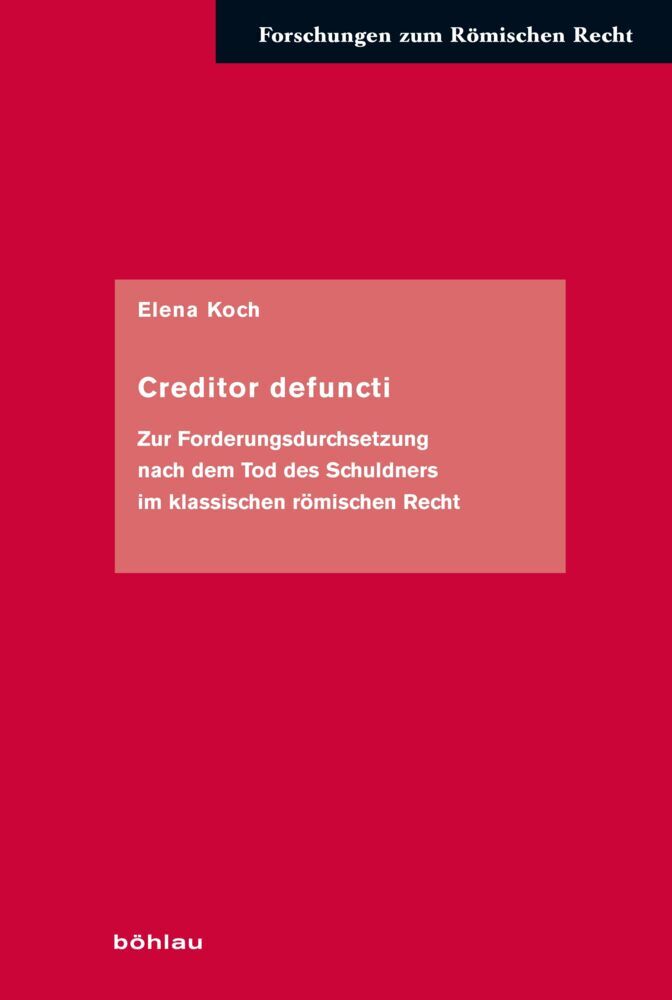 Creditor defuncti (Elena Koch)