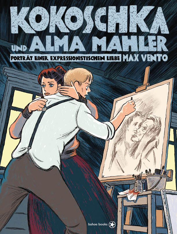 Kokoschka und Alma Mahler (Max Vento)